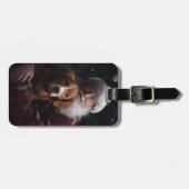 ノバスコシアダックトーラーウィズサンタクロースフェスティバル ラゲッジタグ (正面横)