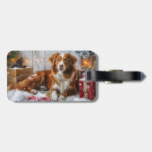 ノバスコシアダックトーラードッグクリスマスフェスティバル ラゲッジタグ (裏面横)