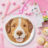 ノバスコシアダックトーラードッグ3D インスパイア ペーパープレート (パーティー)