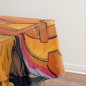 ノバスコシアダックトーラーハロウィンウィッチカボチャ テーブルクロス (インサイチュ)