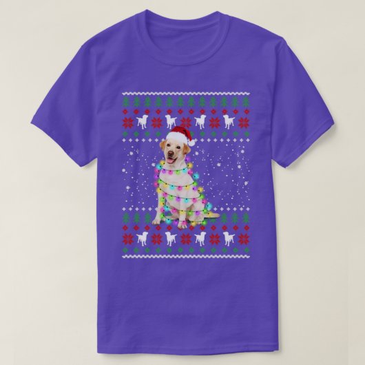 ノバスコシアダックトーリングレトリエバークリスマスドッグL Tシャツ (デザイン正面)