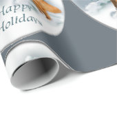 ノバスコシアダックトーリングレトリエバークリスマス ラッピングペーパー (ロールコーナー)