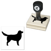 ノバスコシアダックトーリングレトリエバーシルエット ラバースタンプ (押印)