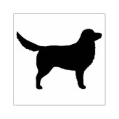 ノバスコシアダックトーリングレトリエバーシルエット ラバースタンプ (インプリント)