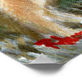 ノバスコシアダックトーリングレトリエバードッグポートレート ポスター (角)