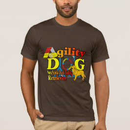 ノバスコシアダックトーリングレトリバーアジリティ Tシャツ
