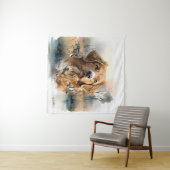 ノバスコシアダックトーリングレトリバー,アート タペストリー (インサイチュ(横))