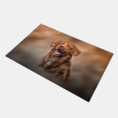 ノバスコシアダックトーリングレトリバー ドアマット (アングル)