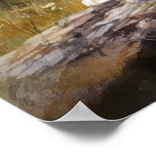 ノバスコシアダックトーリング犬のアートポスターを取得 ポスター (角)