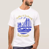 ノバスコシアハリファックスとダートマスBestfriends Tシャツ (正面)