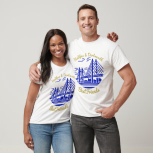 ノバスコシアハリファックスとダートマスBestfriends Tシャツ