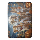 ノバスコシアハロウィン不気味 バスマット (正面縦)