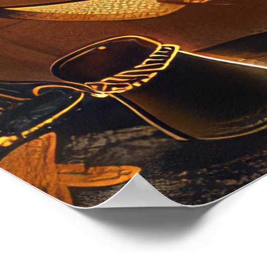 ノバスコシアハロウィン不気味 ポスター (角)