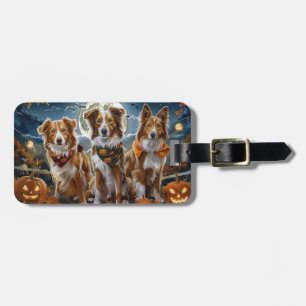 ノバスコシアハロウィン不気味 ラゲッジタグ