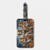 ノバスコシアハロウィン不気味 ラゲッジタグ (裏面縦)