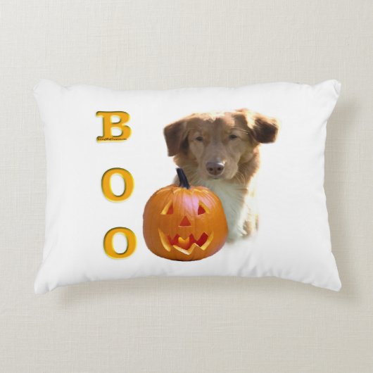 ノバスコシアハロウィーンブー アクセントクッション (正面)