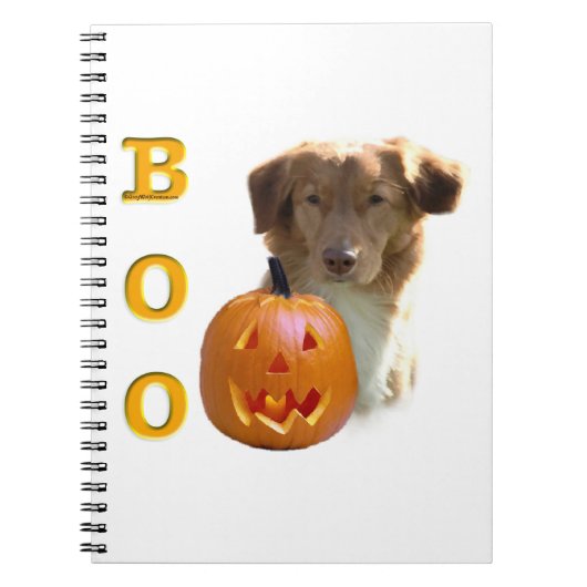 ノバスコシアハロウィーンブー ノートブック (正面)