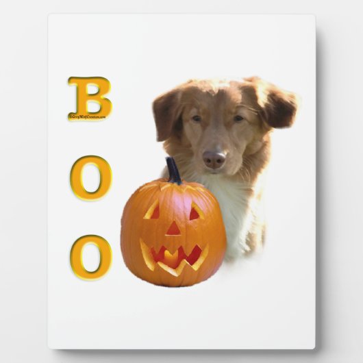 ノバスコシアハロウィーンブー フォトプラーク (正面)