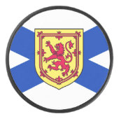 ノバスコシア国旗、カナダ アイスホッケーパック (正面)