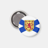 ノバスコシア国旗、カナダ マグネット (正面/裏面)