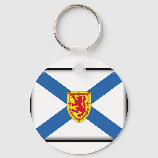 ノバスコシア国旗 キーホルダー (正面)