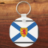 ノバスコシア国旗 キーホルダー (正面)