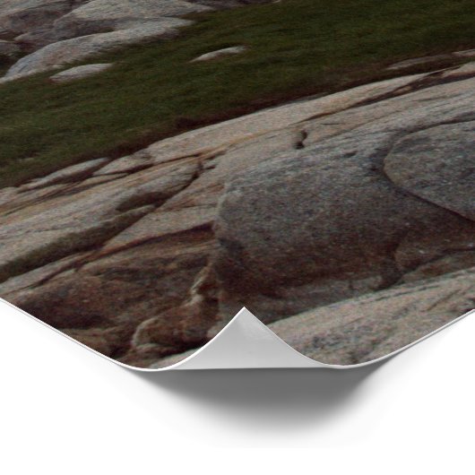 ノバスコシア州のペギーズコーヴライトハウス写真ポスター ポスター (角)