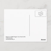 ノバスコシア州ペギーの入り江、壁にブイ。 ポストカード (裏面)