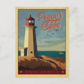 ノバスコシア州ペギーズコーブ ポストカード (正面)