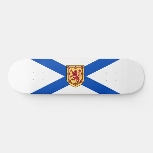 ノバスコシア州旗(カナダ) スケートボード (横)