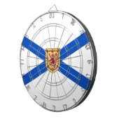 ノバスコシア州旗（カナダ） ダーツボード (正面右)