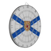 ノバスコシア州旗（カナダ） ダーツボード (正面左)