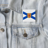 ノバスコシア州旗（カナダ） 缶バッジ (インサイチュ)