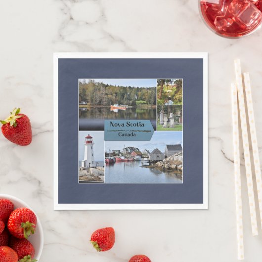 ノバスコシア旅行ポスター、 スタンダードランチョンナプキン (インサイチュ)