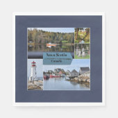 ノバスコシア旅行ポスター、 スタンダードランチョンナプキン (正面)