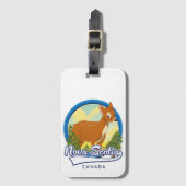 ノバスコシア・カナダ旅行ロゴ ラゲッジタグ (正面縦)