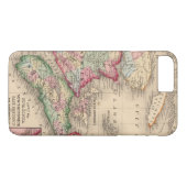 ノバスコシア、ニューブランズウィックのMitchell著地図 Case-Mate iPhoneケース (裏面(横))