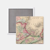 ノバスコシア、ニューブランズウィック、マップ:Mitchell マグネット (正面/裏面)