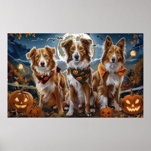 ノバスコシア ハロウィーン 怪しい ポスター (正面)