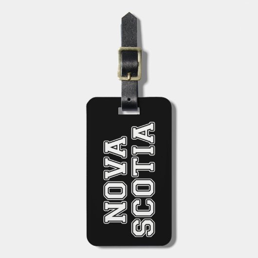 ノバスコシア ラゲッジタグ (正面縦)