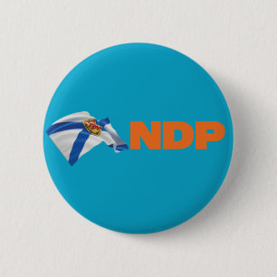 ノバスコシアNDP Pin 缶バッジ
