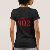 ノバスコシアTシャツノバスコシア902 Tシャツ (裏面)