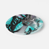 ノバストームドラゴン紙パーティープレート ペーパープレート (アングル)