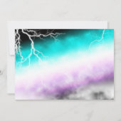 ノバストームドラゴン誕生日招待状 招待状 (裏面)