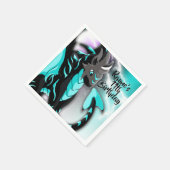 ノバストームドラゴン スタンダードカクテルナプキン (角)