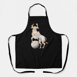 ノバタウラスヴィーナス〔占星術の〕十二宮図 エプロン