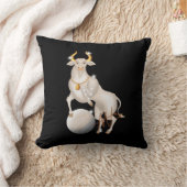 ノバタウラスヴィーナス〔占星術の〕十二宮図 クッション (ブランケット)