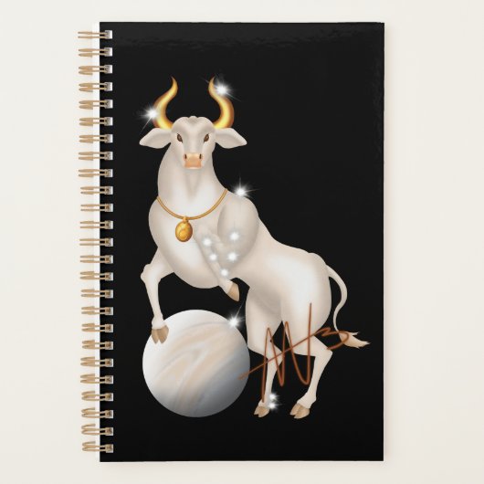 ノバタウラスヴィーナス〔占星術の〕十二宮図 プランナー手帳 (正面)