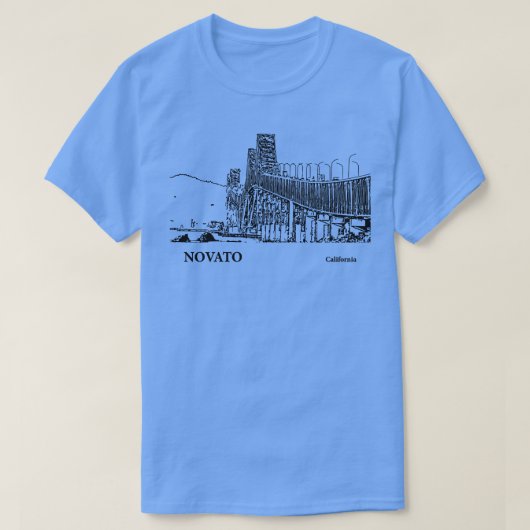ノバトカリフォルニアTシャツ3 Tシャツ (デザイン正面)
