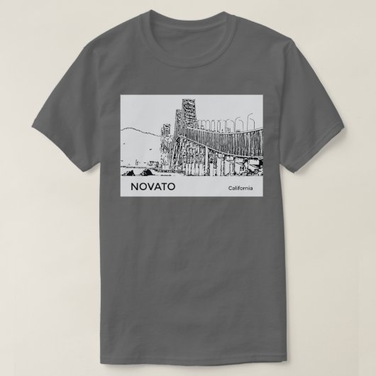 ノバトカリフォルニアTシャツ Tシャツ (デザイン正面)